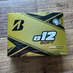 Bridgestone e12 Soft Golf Balls - Gold NEW